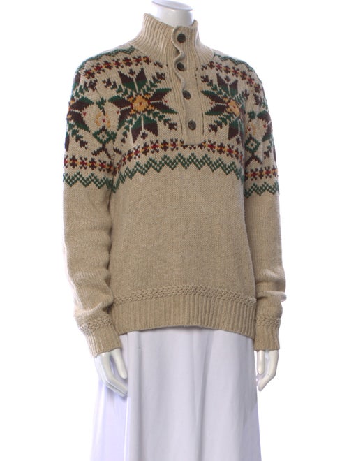 Polo Ralph Lauren Printed Turtleneck Sweater