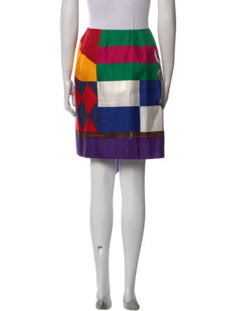 Polo Ralph Lauren Silk Knee-Length Skirt