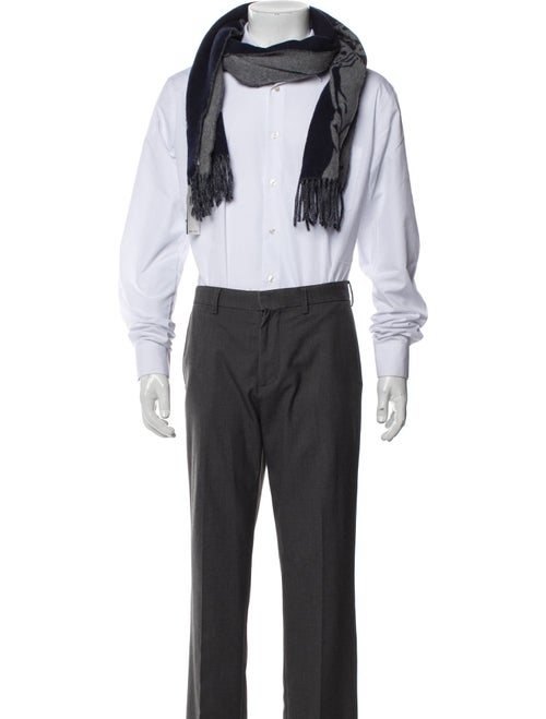 Polo Ralph Lauren Wool Graphic Print Scarf