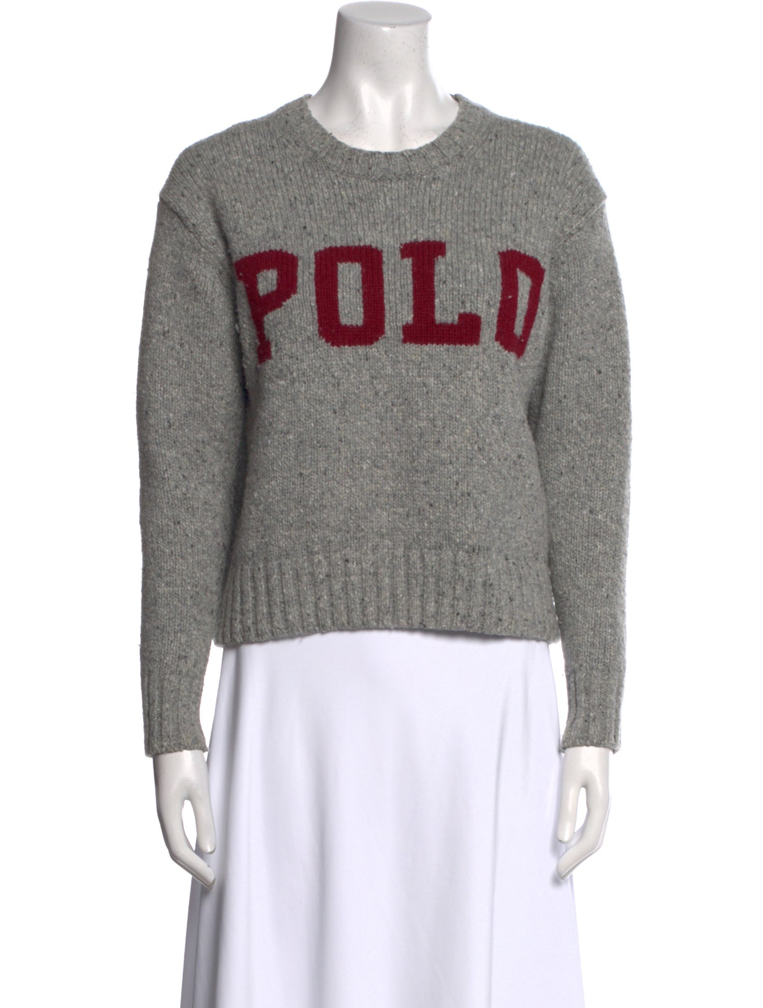 Polo Ralph Lauren Graphic Print Crew Neck Sweater