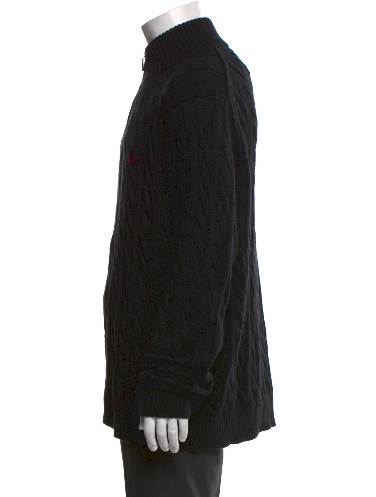 Polo Ralph Lauren Mock Neck Long Sleeve Cardigan