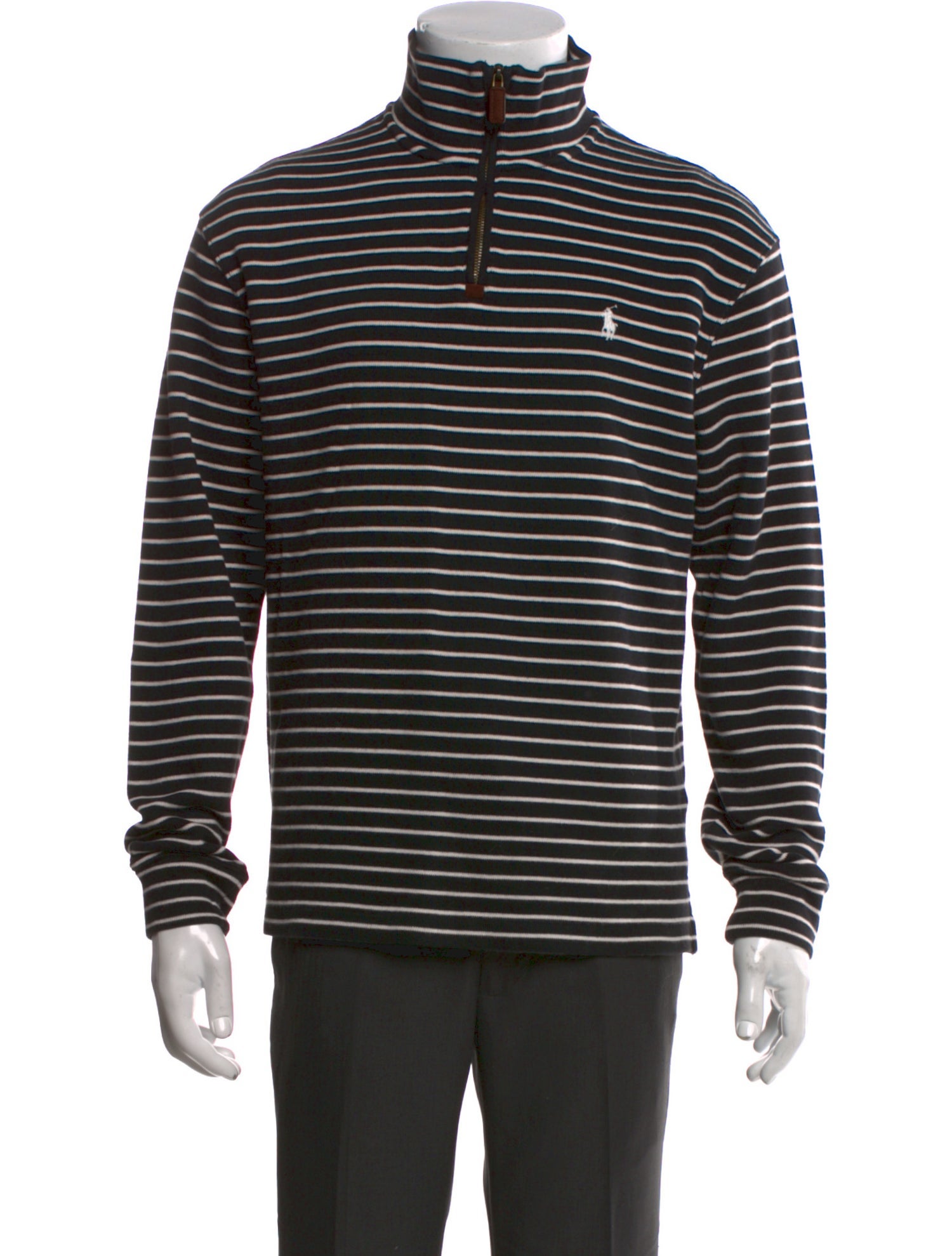 Polo Ralph Lauren Striped Turtleneck Sweatshirt