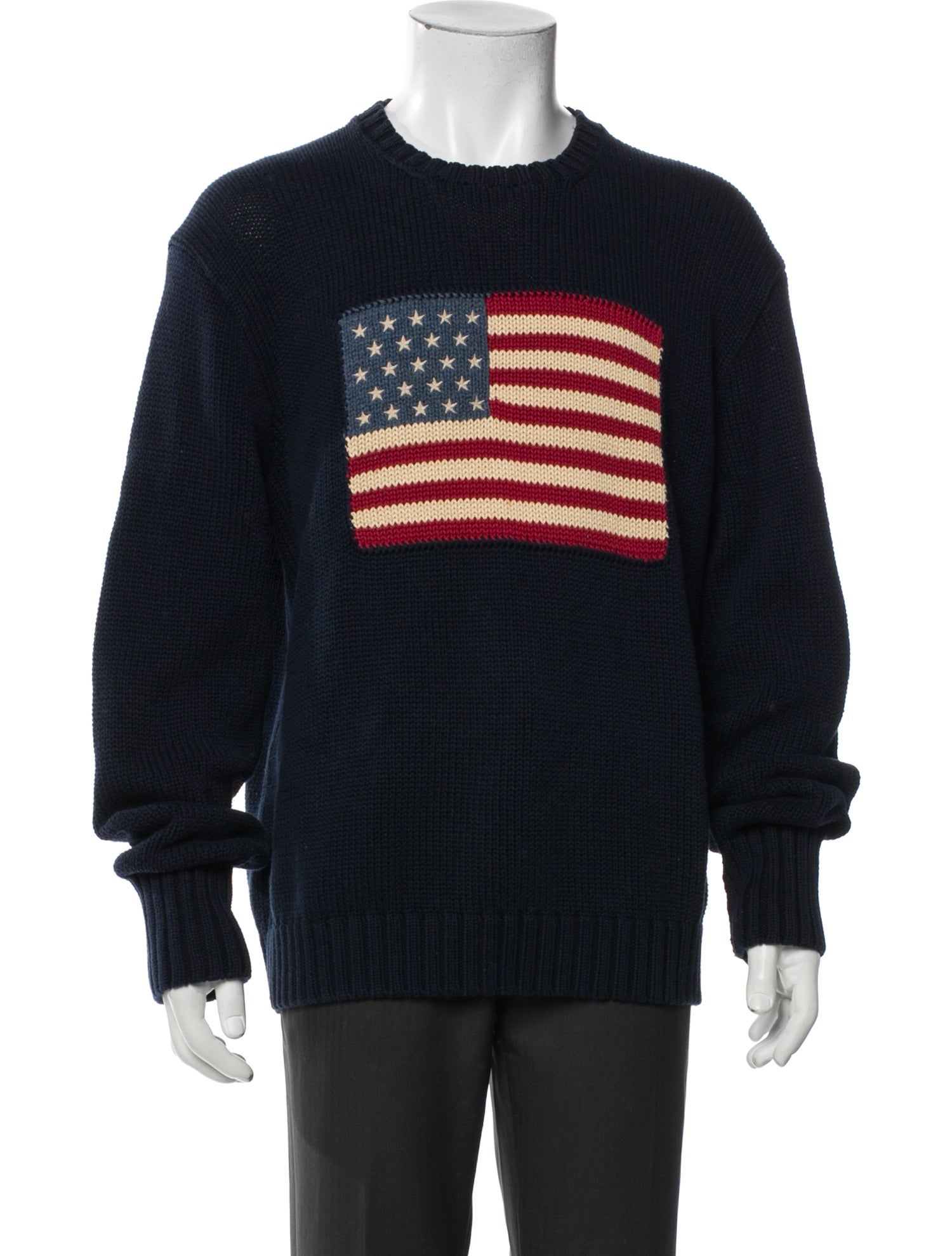 Polo Ralph Lauren Graphic Print Crew Neck Pullover