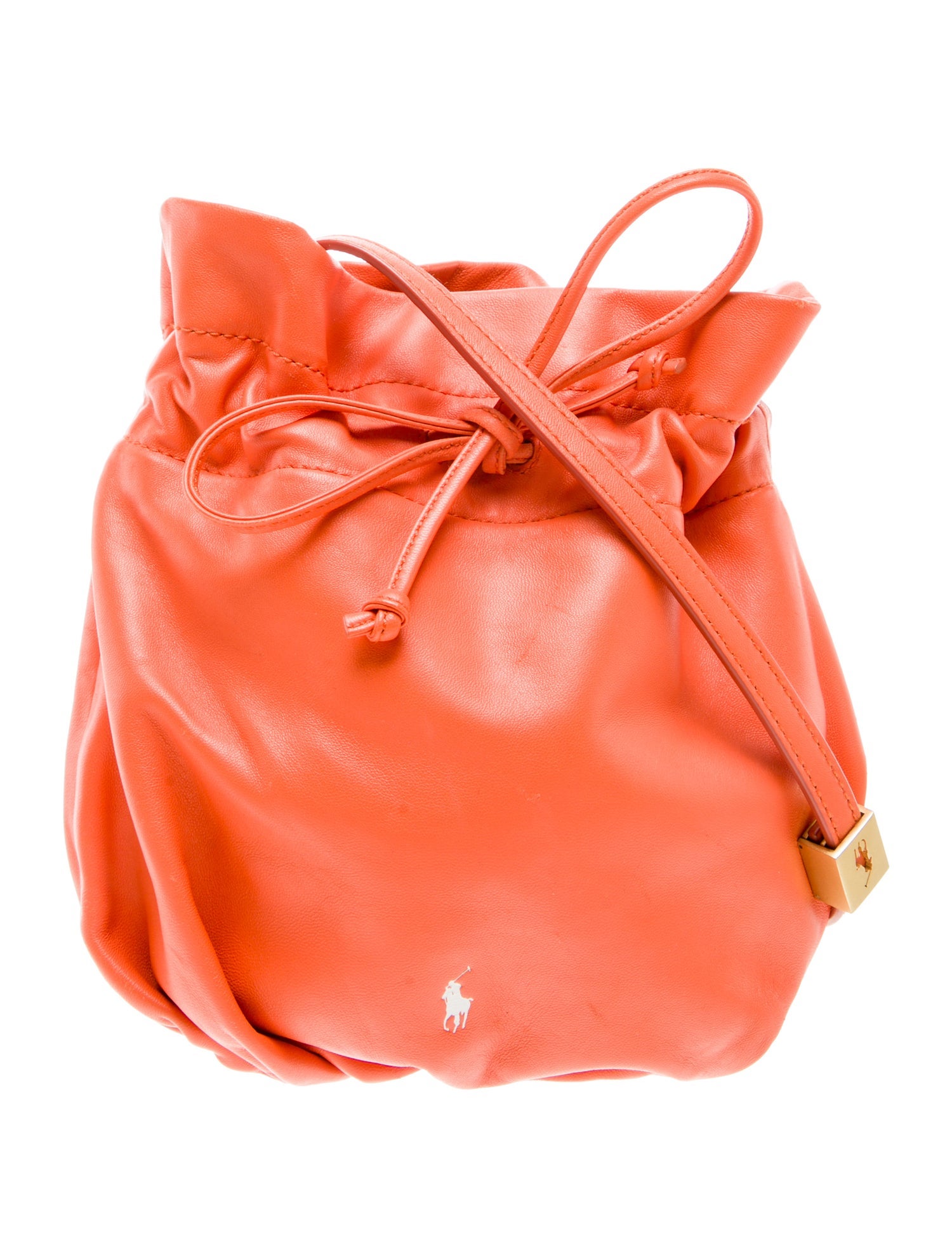 Polo Ralph Lauren Leather Bucket Bag