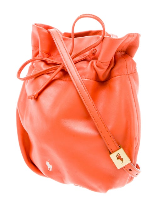 Polo Ralph Lauren Leather Bucket Bag