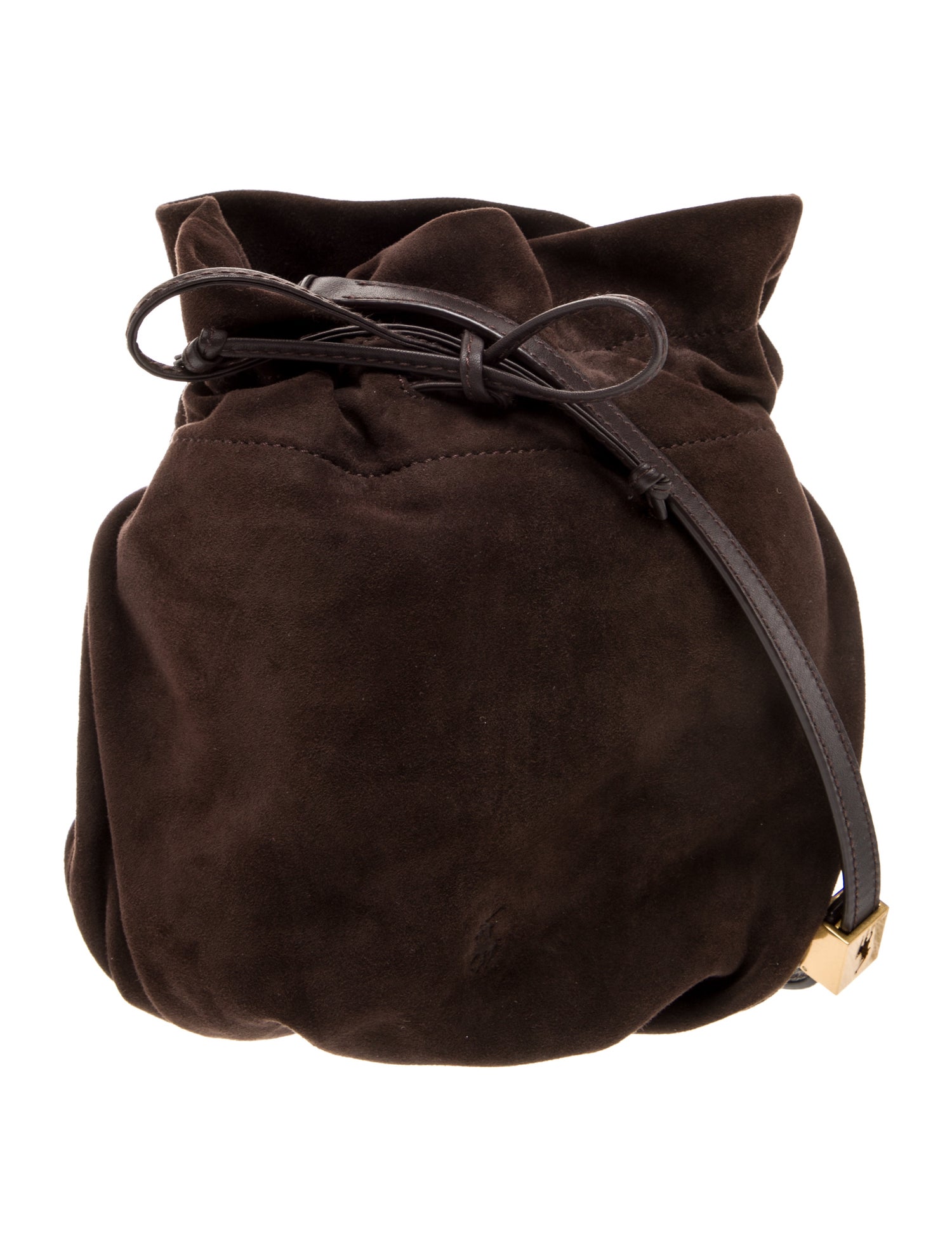Polo Ralph Lauren Suede Bucket Bag