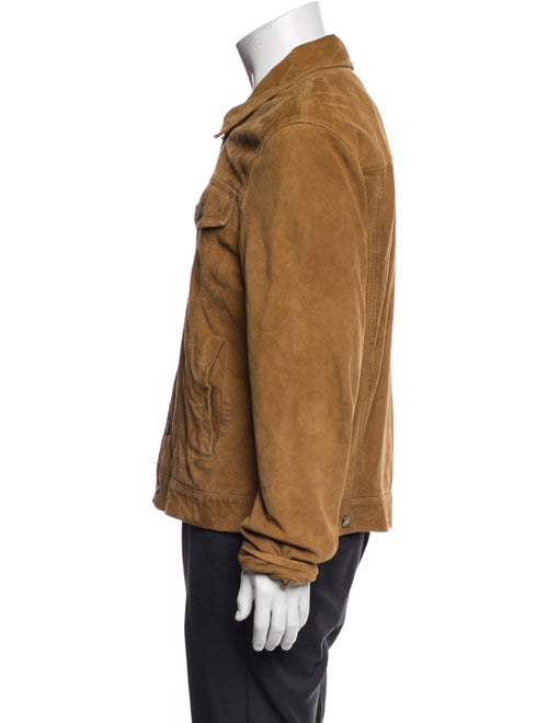 Polo Ralph Lauren Goat Leather Trucker Jacket