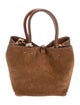 Polo Ralph Lauren Suede Top Handle Bag