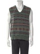 Polo Ralph Lauren Wool Printed Sweater Vest