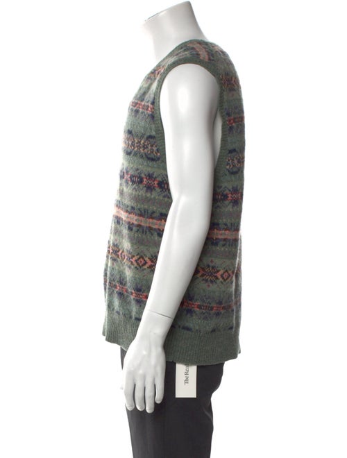 Polo Ralph Lauren Wool Printed Sweater Vest
