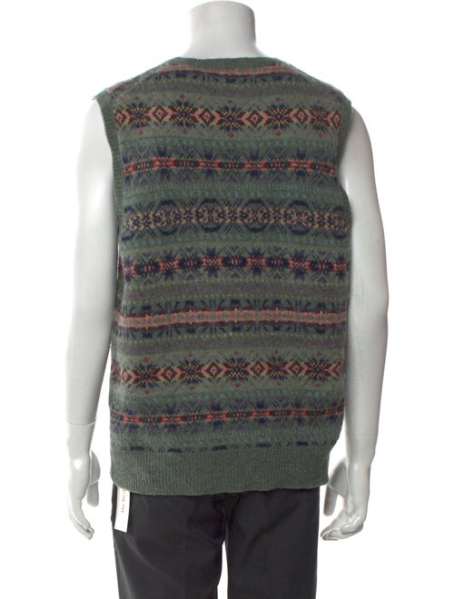 Polo Ralph Lauren Wool Printed Sweater Vest