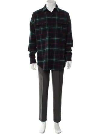 Polo Ralph Lauren Wool Plaid Print Shirt