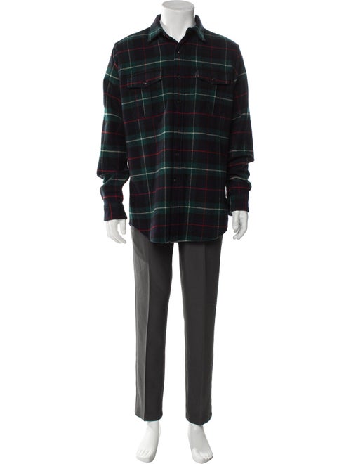 Polo Ralph Lauren Wool Plaid Print Shirt