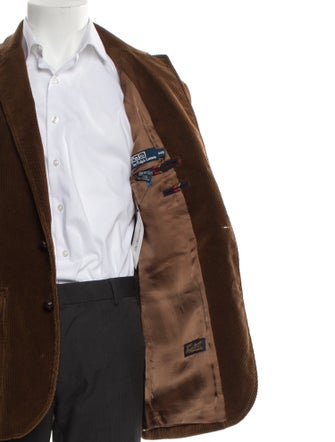 Polo Ralph Lauren Leather Trim Embellishment Blazer