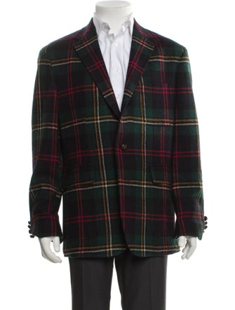 Polo Ralph Lauren Wool Plaid Print Sport Coat
