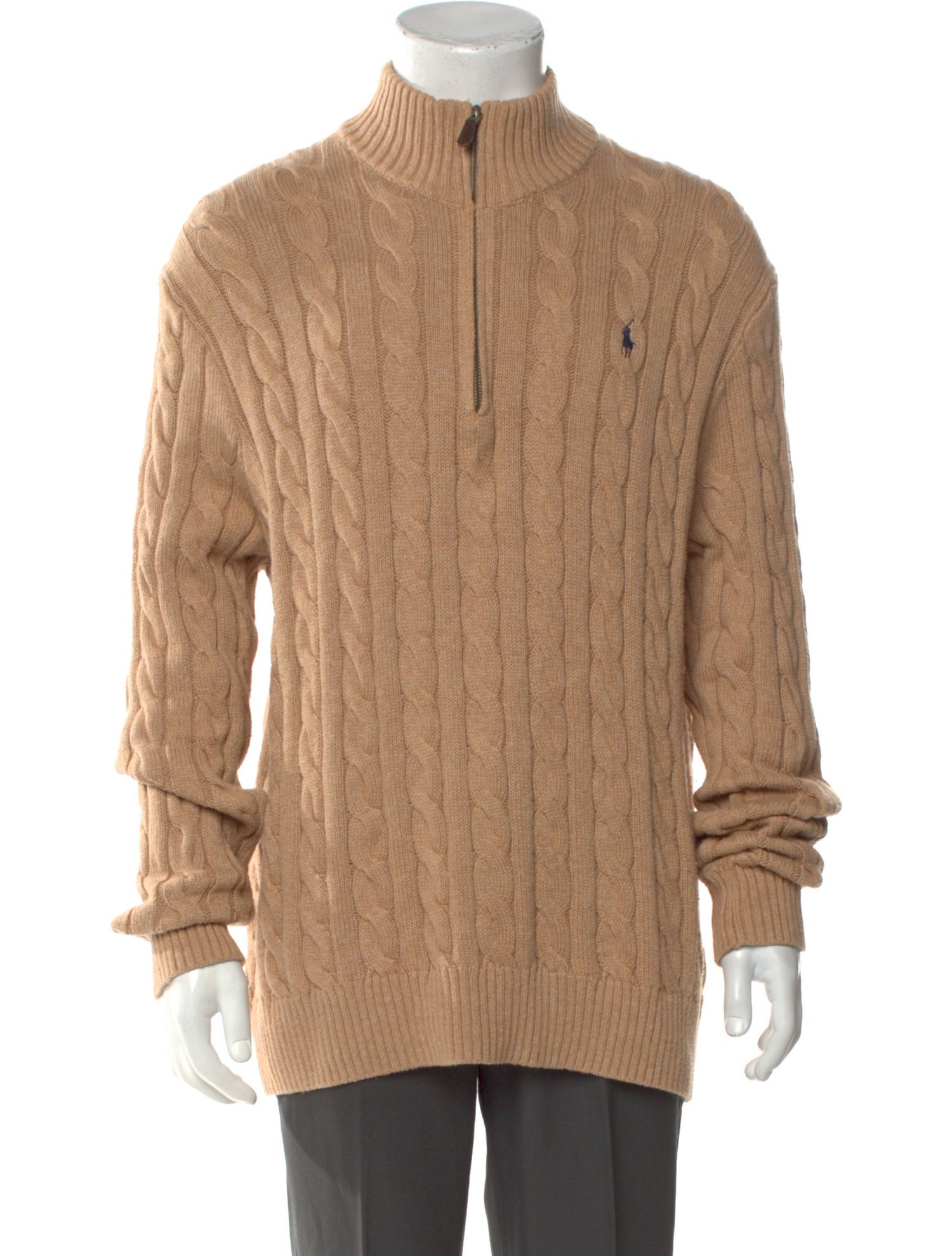 Polo Ralph Lauren Mock Neck Long Sleeve Pullover