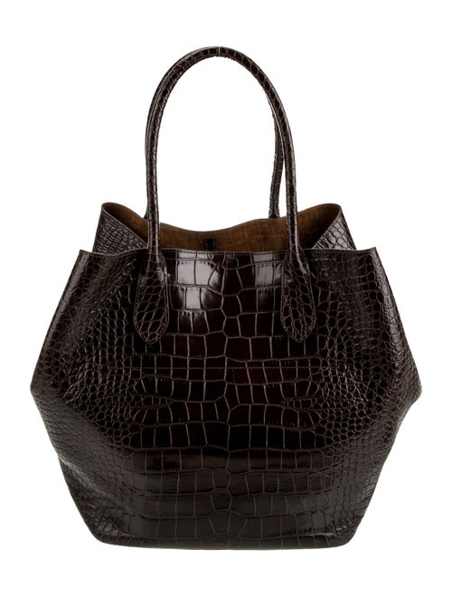 Polo Ralph Lauren Crocodile Bucket Bag