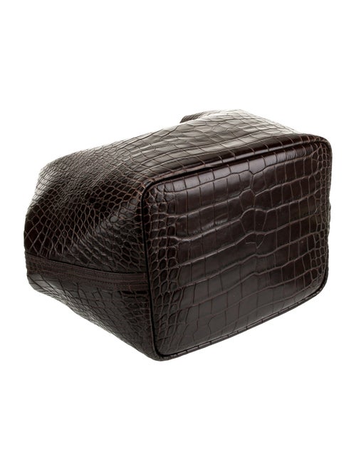 Polo Ralph Lauren Crocodile Bucket Bag