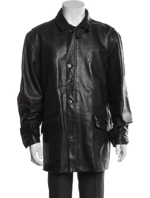 Polo Ralph Lauren Leather Overcoat