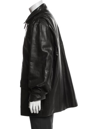 Polo Ralph Lauren Leather Overcoat