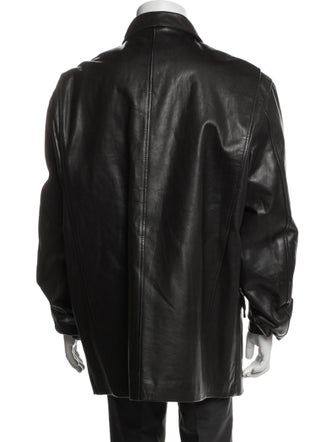 Polo Ralph Lauren Leather Overcoat