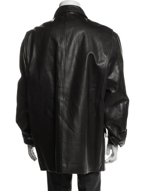 Polo Ralph Lauren Leather Overcoat