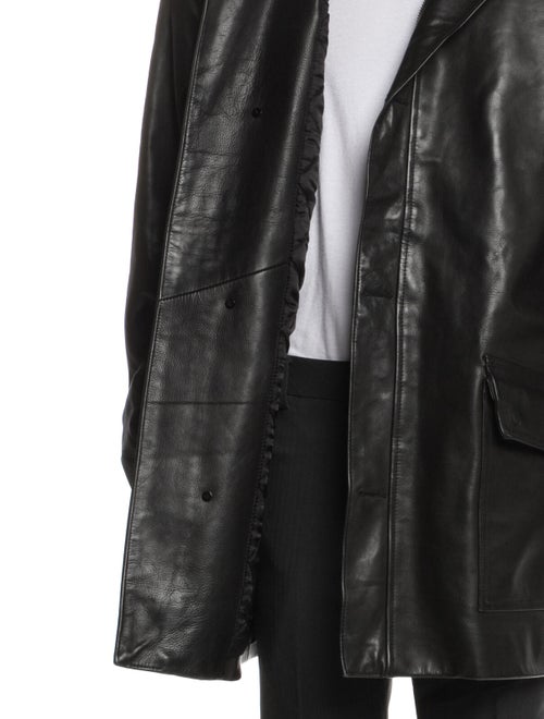 Polo Ralph Lauren Leather Overcoat