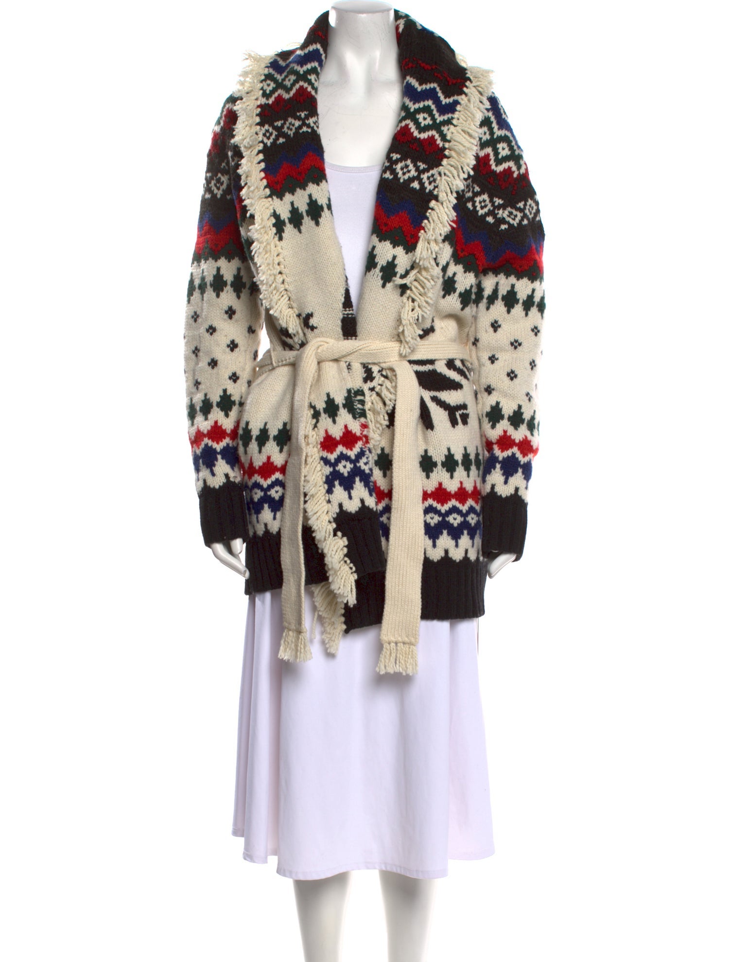 Polo Ralph Lauren Wool Printed Sweater