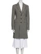 Polo Ralph Lauren Silk Houndstooth Print Coat