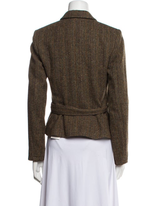 Polo Ralph Lauren Wool Plaid Print Blazer