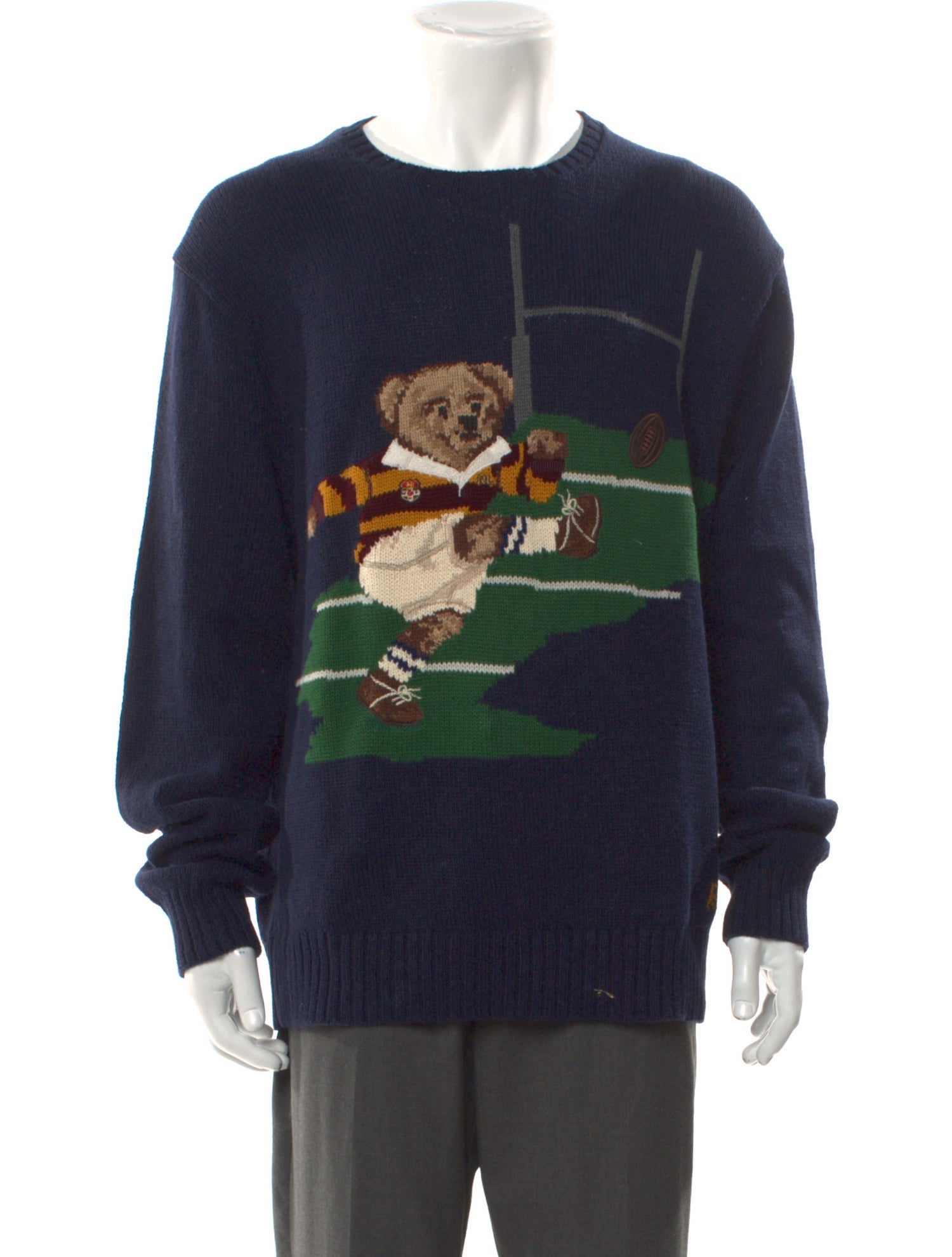 Polo Ralph Lauren Graphic Print Crew Neck Pullover