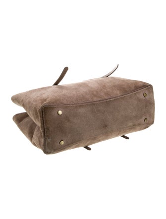 Polo Ralph Lauren Suede Shoulder Bag