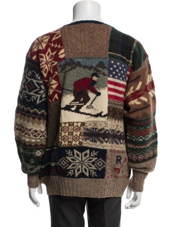 Polo Ralph Lauren Wool Printed Pullover