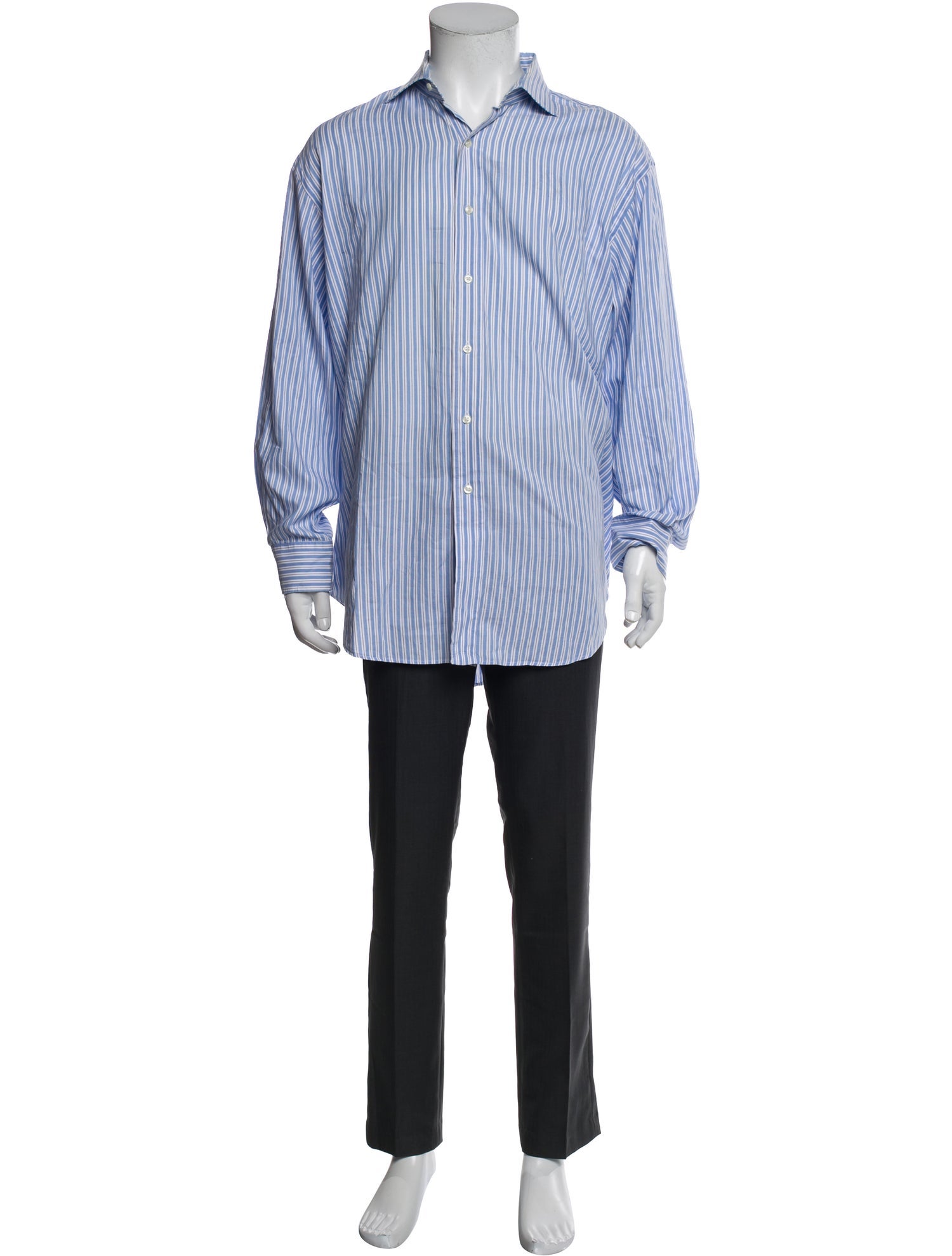 Polo Ralph Lauren Striped Long Sleeve Dress Shirt