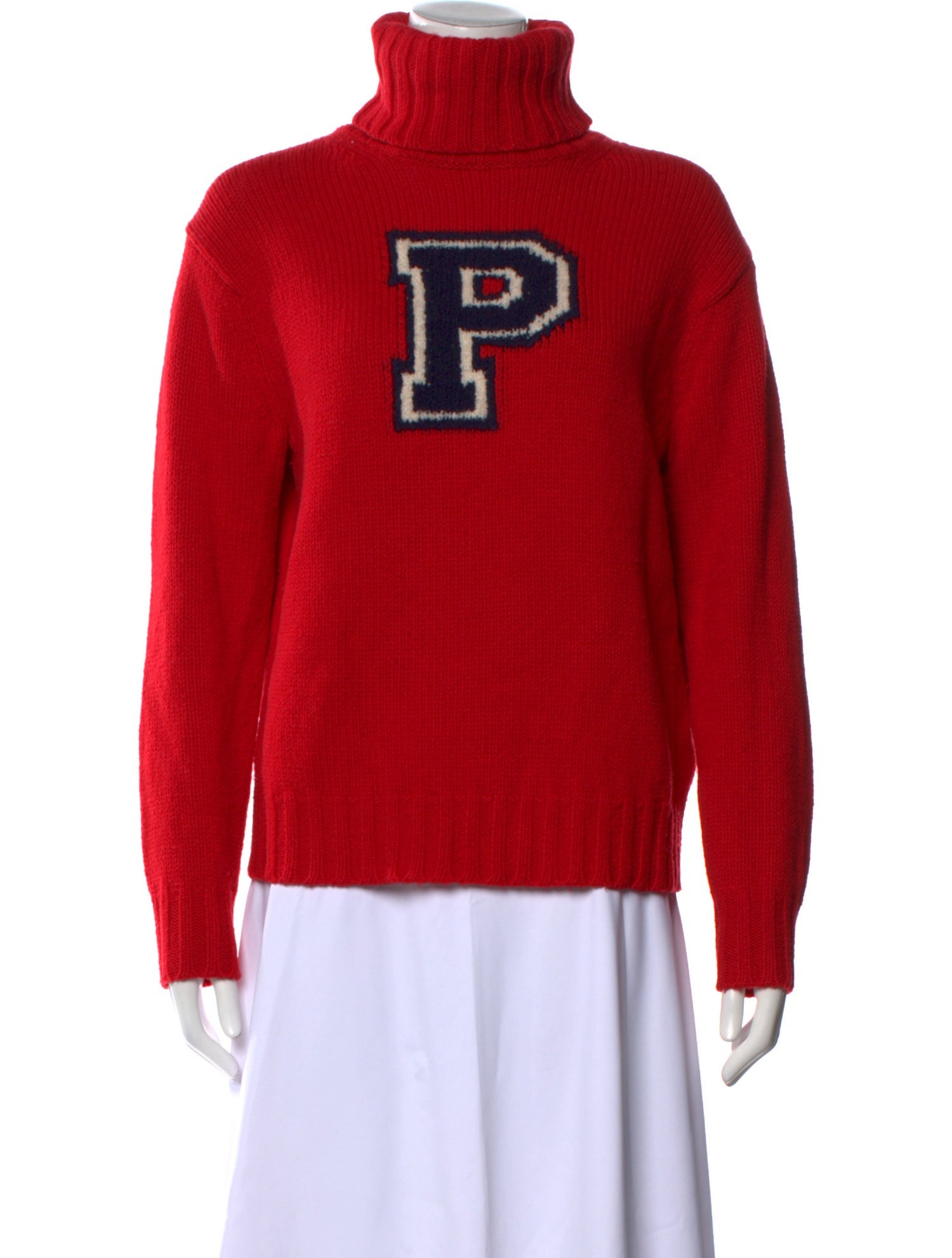 Polo Ralph Lauren Graphic Print Turtleneck Sweater