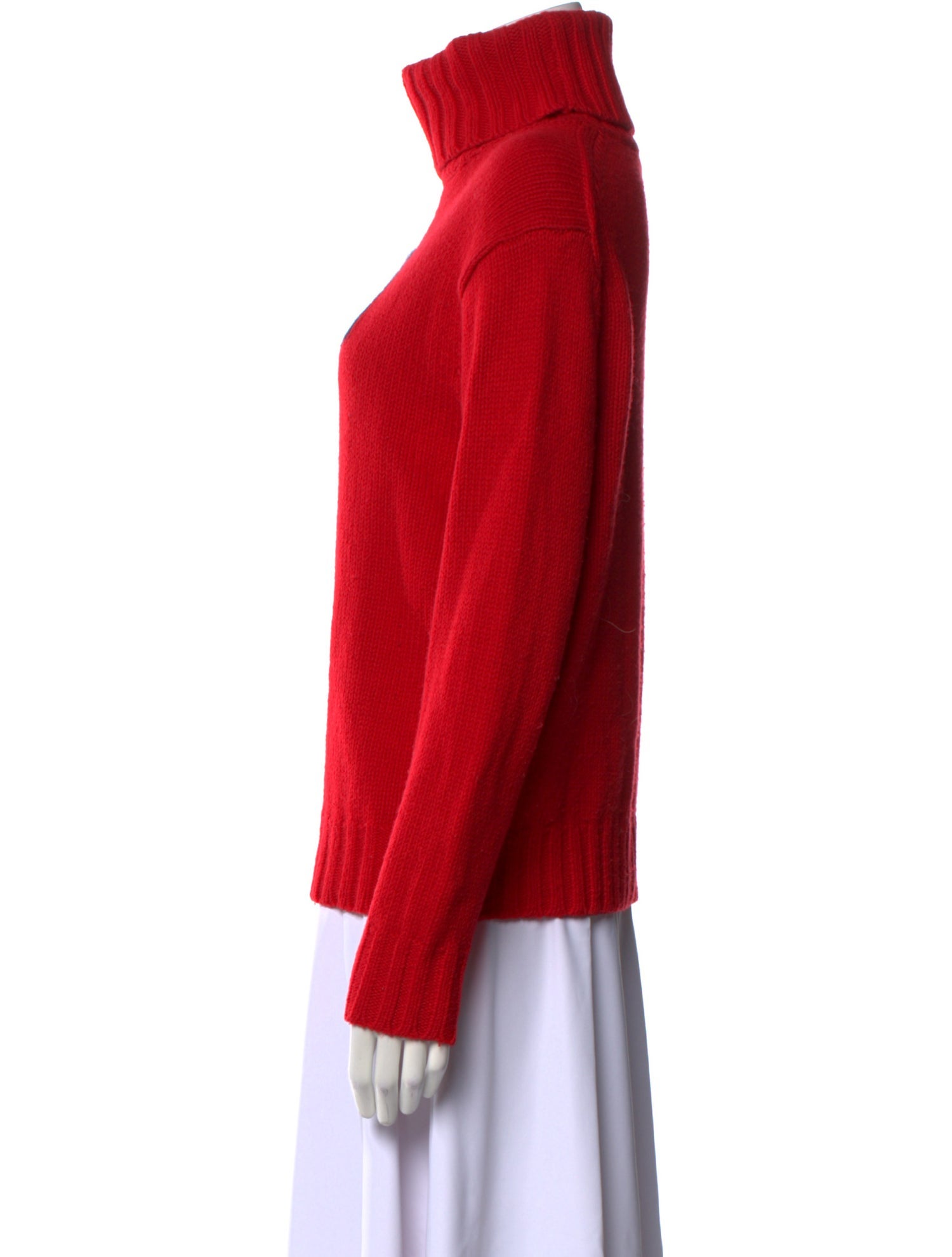 Polo Ralph Lauren Graphic Print Turtleneck Sweater