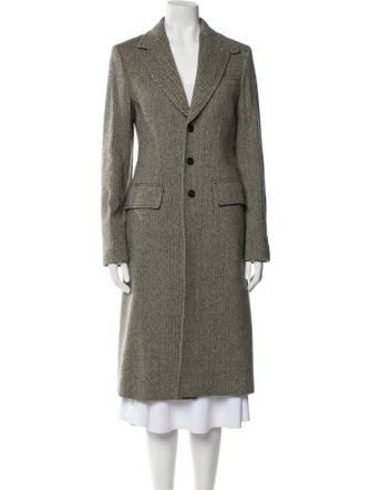 Polo Ralph Lauren Wool Tweed Pattern Peacoat