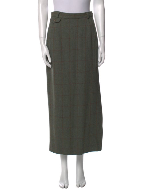 Polo Ralph Lauren Wool Midi Length Skirt