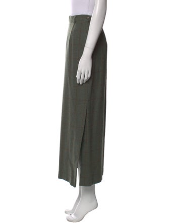 Polo Ralph Lauren Wool Midi Length Skirt