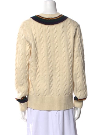 Polo Ralph Lauren Colorblock Pattern V-Neck Sweater