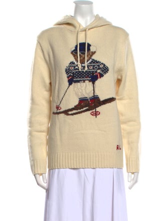 Polo Ralph Lauren Wool Graphic Print Sweater