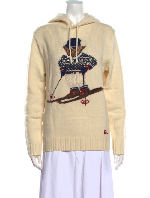 Polo Ralph Lauren Wool Graphic Print Sweater