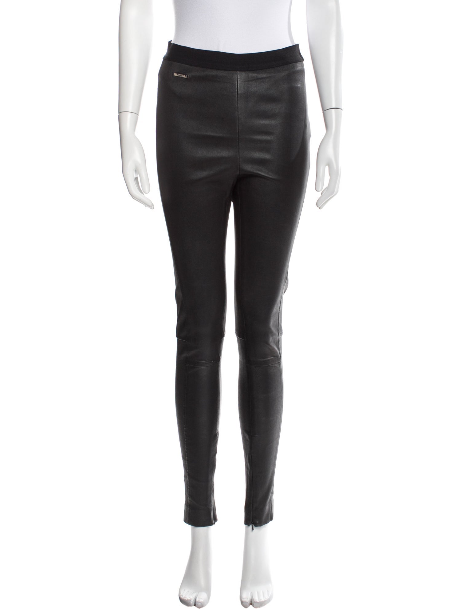 Polo Ralph Lauren Lamb Leather Skinny Leg Pants