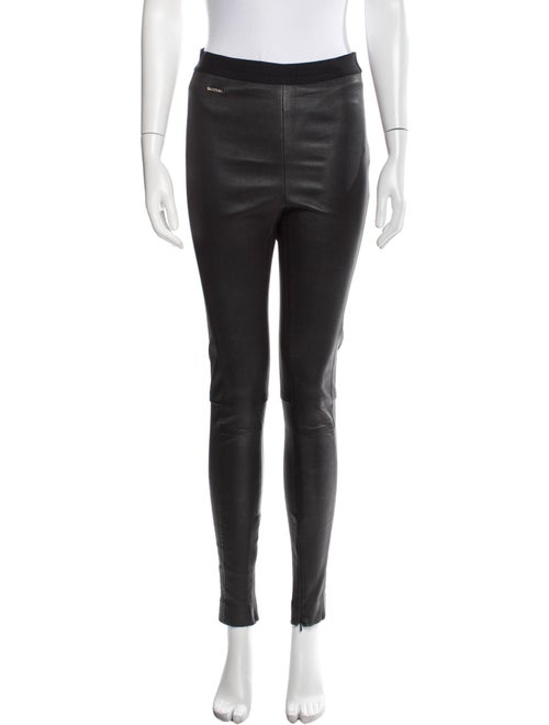 Polo Ralph Lauren Lamb Leather Skinny Leg Pants