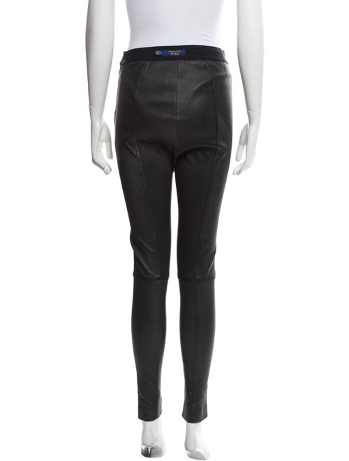 Polo Ralph Lauren Lamb Leather Skinny Leg Pants