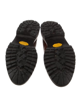 Polo Ralph Lauren Embossed Leather Oxfords