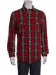 Polo Ralph Lauren Plaid Print Long Sleeve Western Shirt