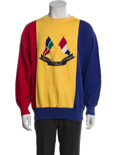 Polo Ralph Lauren Graphic Print Crew Neck Sweatshirt