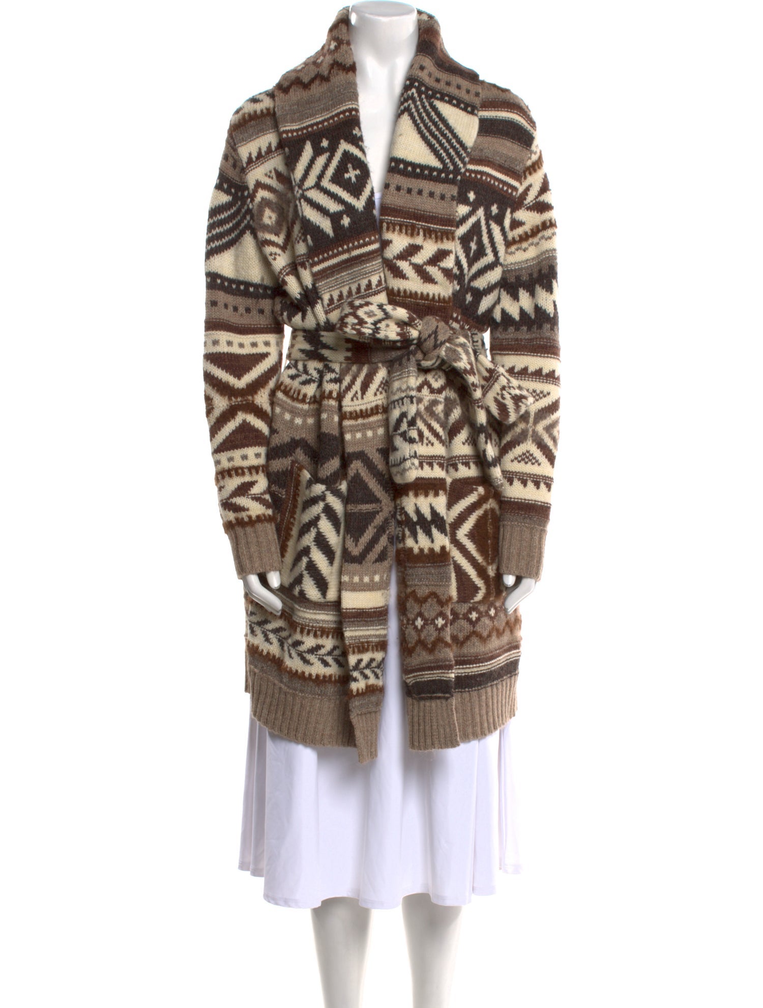 Polo Ralph Lauren Wool Printed Sweater