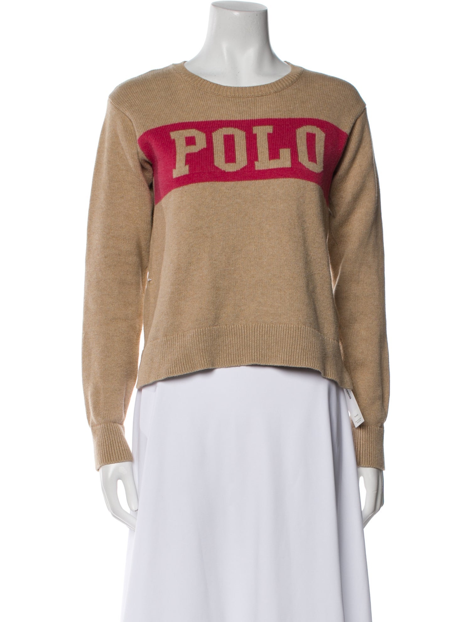 Polo Ralph Lauren Graphic Print Crew Neck Sweater